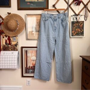 Levi's Blue High Rise Loose Fit Jeans